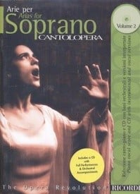 Cantolopera : Arias for Soprano 2 published by Ricordi (Book & CD)